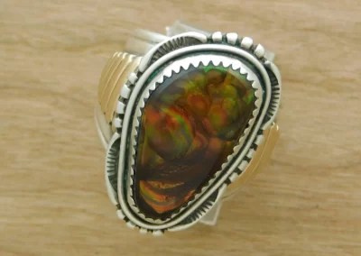 Will Denetdale Dine' Fire Agate Ring