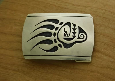 ARTHUR ALLEN LOMAYESTEWA Hopi Buckle