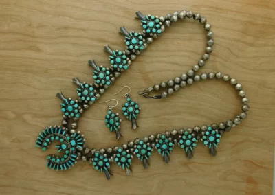 A.P. NIETO Zuni Necklace & Earrings