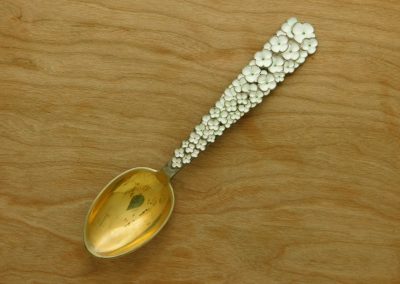 Sterling & Enamel Spoon